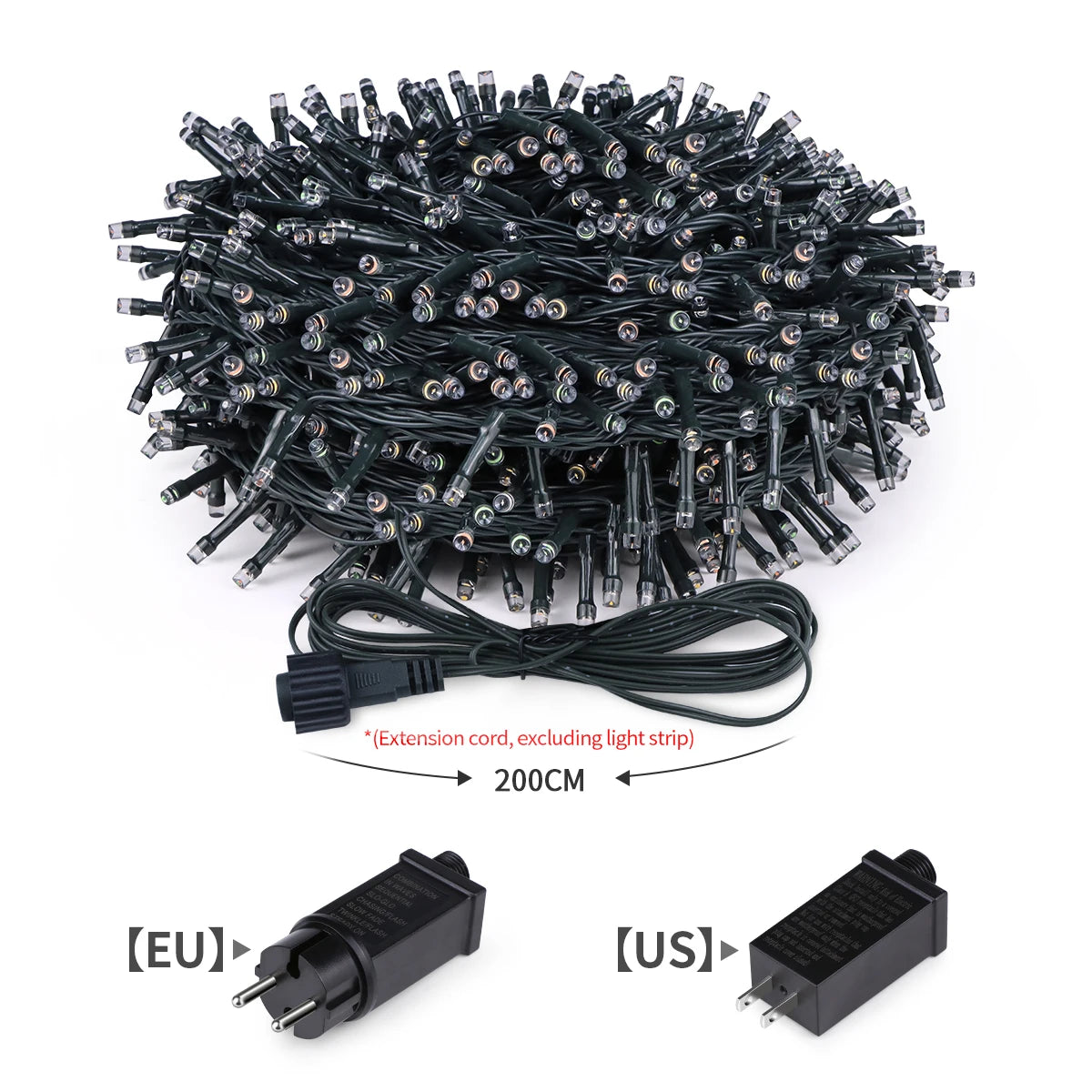 Outdoor LED String Lights – 10-100m Waterproof String Lights for Garden and Party Decorations