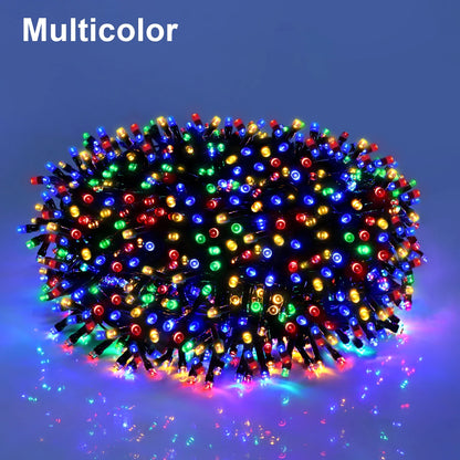 Outdoor LED String Lights – 10-100m Waterproof String Lights for Garden and Party Decorations